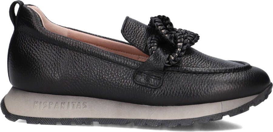HISPANITAS Instappers Dames Hi254238 Maat: 38 Materiaal: Leer Kleur: Zwart - Foto 7