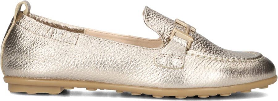 HISPANITAS Instappers Dames Hv254027 Maat: 35 Materiaal: Leer Kleur: Goud