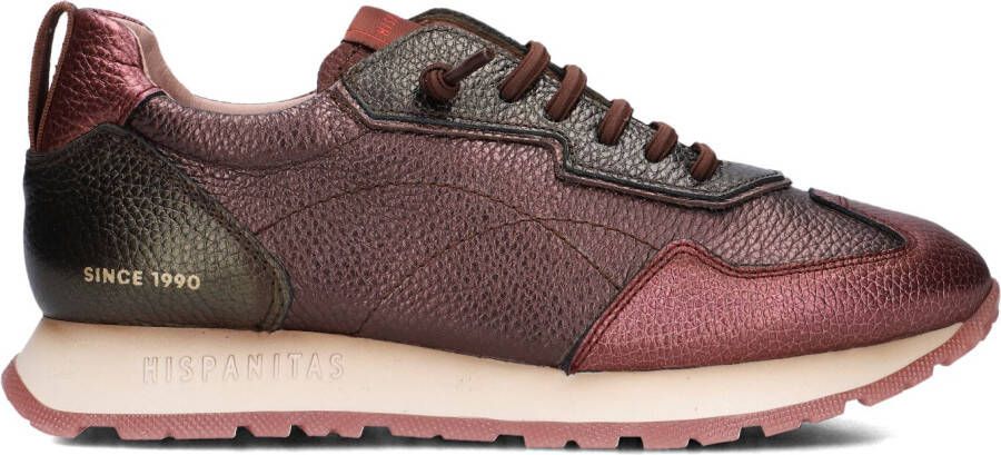 HISPANITAS Lage Sneakers Dames Chi254312 Maat: 35 Materiaal: Leer Kleur: Bronskleurig - Foto 5