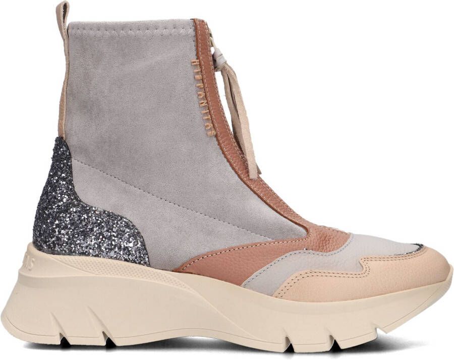 HISPANITAS Sneakers Dames Chi243628 Maat: 39 Materiaal: Suède Kleur: Beige