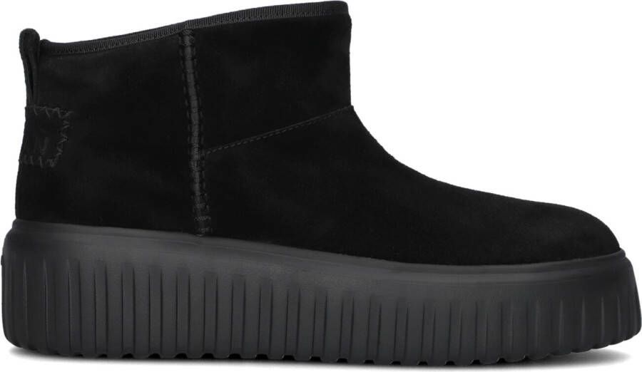 HOGAN Enkellaarsjes Dames Sue Booty Gz Maat: 36 Materiaal: Suède Kleur: Zwart