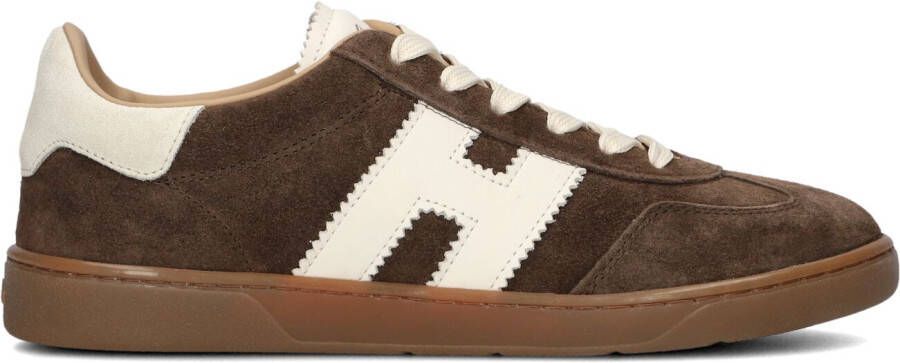 HOGAN Lage Sneakers Dames Cool Allacciato H Maat: 40 5 Materiaal: Suède Kleur: Bruin