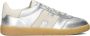 HOGAN Lage Sneakers Dames Cool Allacciato Maat: 38 Materiaal: Leer Kleur: Zilver - Thumbnail 2
