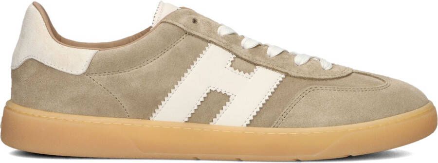 HOGAN Lage Sneakers Heren Cool Allacciato H Maat: 7 5 Materiaal: Suède Kleur: Beige
