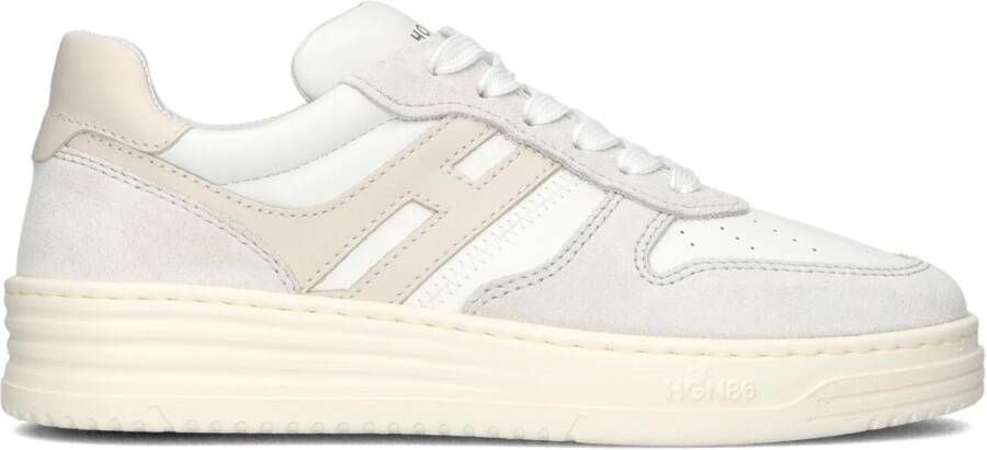 HOGAN Lage Sneakers Dames H630 Allacciato Maat: 40 Materiaal: Leer Kleur: Wit - Foto 7