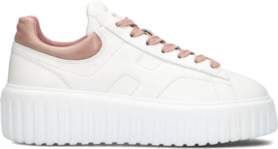 HOGAN Lage Sneakers Dames Hxw6450fc60 Maat: 41 Materiaal: Leer Kleur: Wit - Foto 2