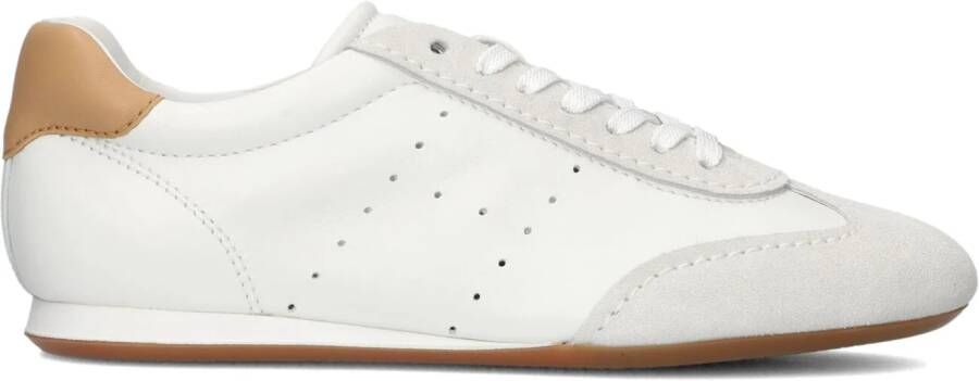 HOGAN Lage Sneakers Dames Hxw6760fn60 Maat: 39 5 Materiaal: Leer Kleur: Wit