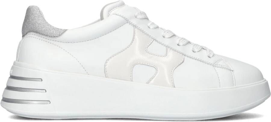 HOGAN Lage Sneakers Dames Rebel H564 Allacciato Maat: 40 Materiaal: Leer Kleur: Wit - Foto 13