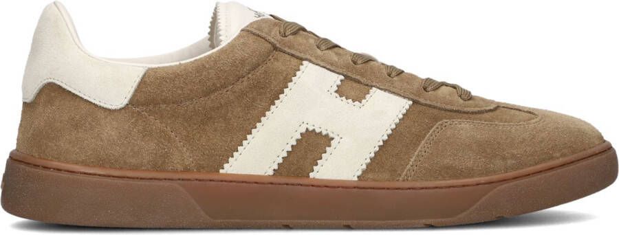 HOGAN Lage Sneakers Heren Cool Allacciato H Maat: 48 5 Materiaal: Suède Kleur: Bruin