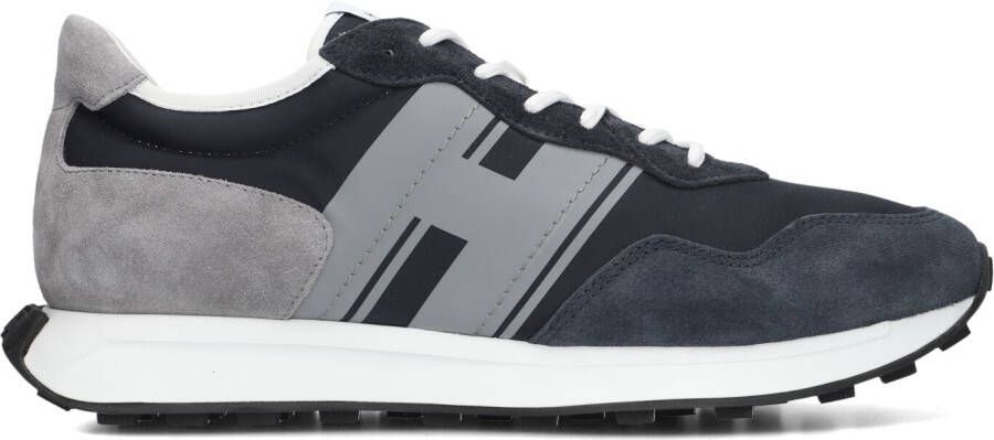 HOGAN Lage Sneakers Heren Hxm6010eg01 Maat: 47 Materiaal: Suède Kleur: Blauw
