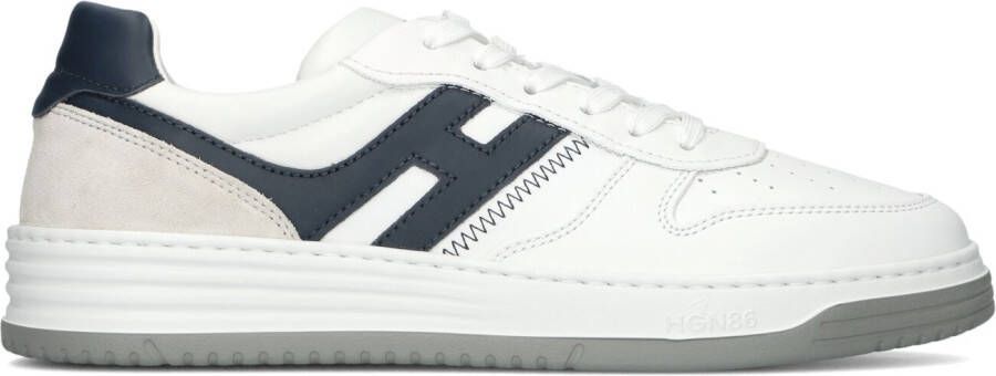 HOGAN Lage Sneakers Heren Hxm6300eu50 Maat: 47 Materiaal: Leer Kleur: Wit - Foto 4