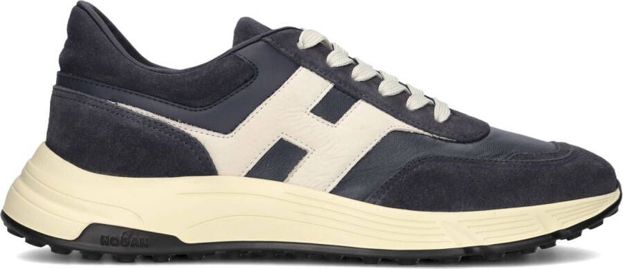 HOGAN Lage Sneakers Heren Hyperlight Allac Nuova H Maat: 48 5 Materiaal: Suède Kleur: Blauw