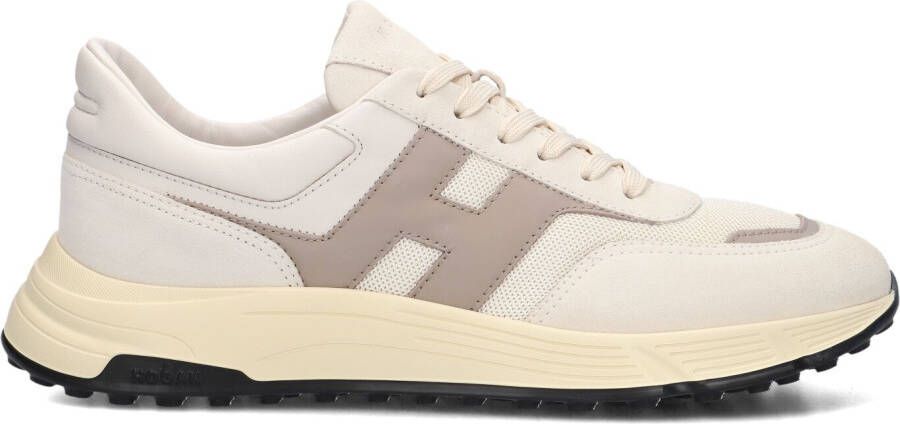 HOGAN Lage Sneakers Heren Hyperlight Allac Nuova Maat: 11 Materiaal: Leer Kleur: Creme