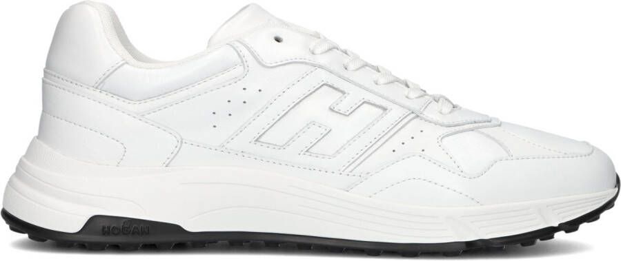 HOGAN Lage Sneakers Heren Hyperlight Alliciato Maat: 10 Materiaal: Leer Kleur: Wit