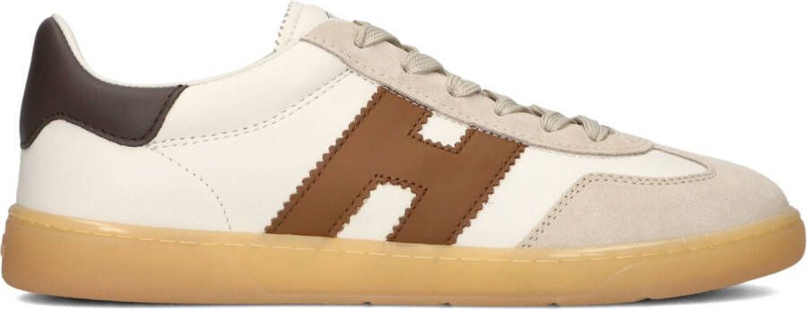 HOGAN Sneakers Dames Cool Allacciato H Maat: 40 Materiaal: Leer Kleur: Beige