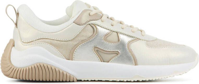 Hogan Beige Leren Sneakers H597 Beige Dames - Foto 2