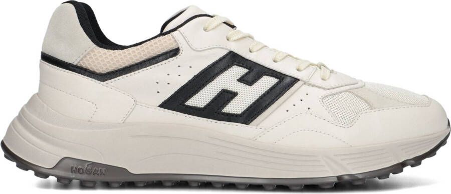 HOGAN Sneakers Heren Mesh Combi Runner Maat: 47 Materiaal: Suède Kleur: Wit