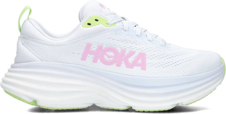 HOKA Lage Sneakers Dames Bondi 8 Maat: 37 1 3 Materiaal: Textiel Kleur: Wit - Foto 2