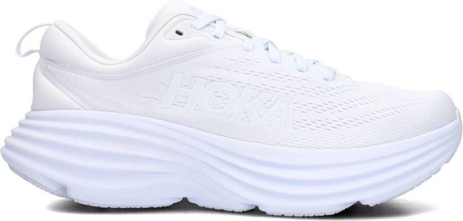 HOKA Lage Sneakers Dames Bondi 8 Maat: 37 1 3 Materiaal: Textiel Kleur: Wit - Foto 8