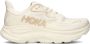 HOKA Lage Sneakers Dames Clifton 10 Maat: 38 2 3 Materiaal: Textiel Kleur: Beige - Thumbnail 1