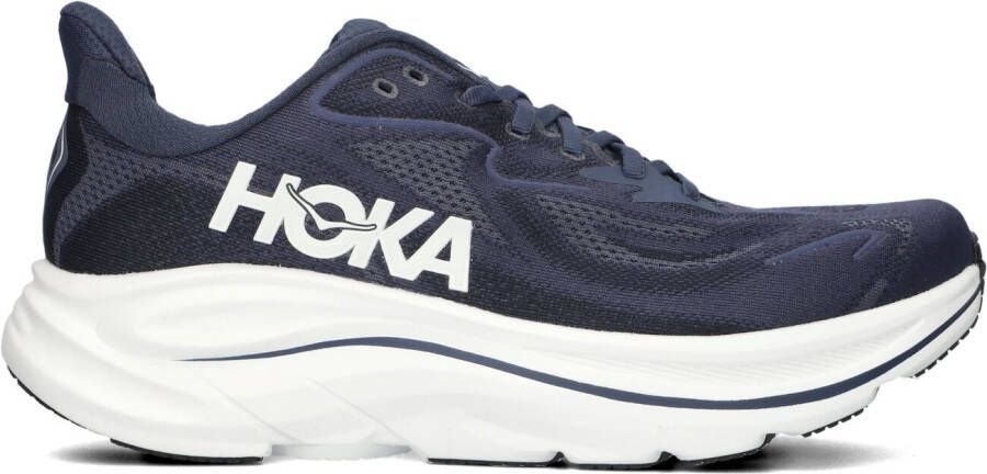 HOKA Lage Sneakers Dames Clifton 10 Maat: 42 Materiaal: Textiel Kleur: Blauw