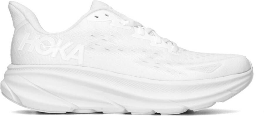 HOKA Clifton 9 Heren Schoenen Wit Maat: 41 1 3 Mesh Synthetisch Foot Locker - Foto 8