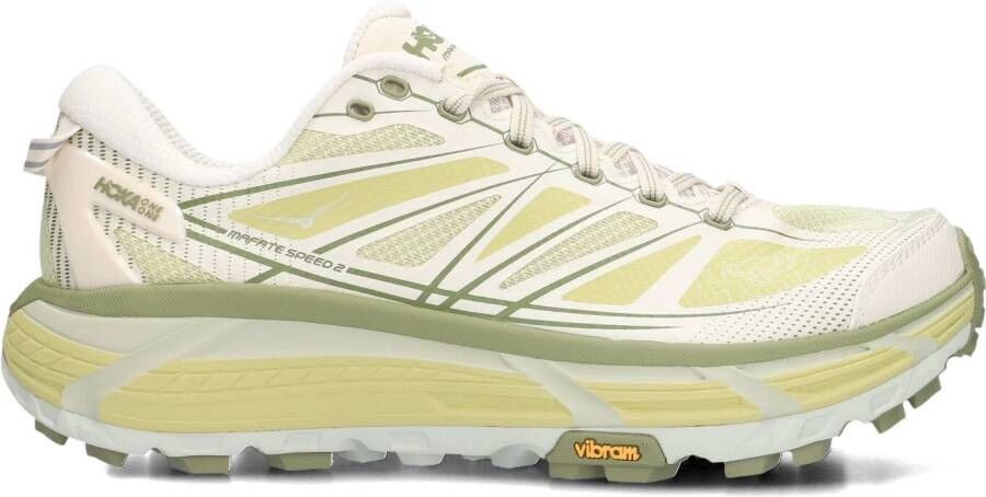 HOKA Lage Sneakers Dames Mafate Speed 2 Maat: 44 2 3 Materiaal: Textiel Kleur: Groen