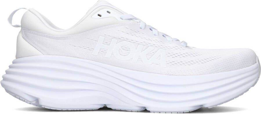 HOKA Lage Sneakers Dames Bondi 8 Maat: 44 2 3 Materiaal: Textiel Kleur: Wit - Foto 2