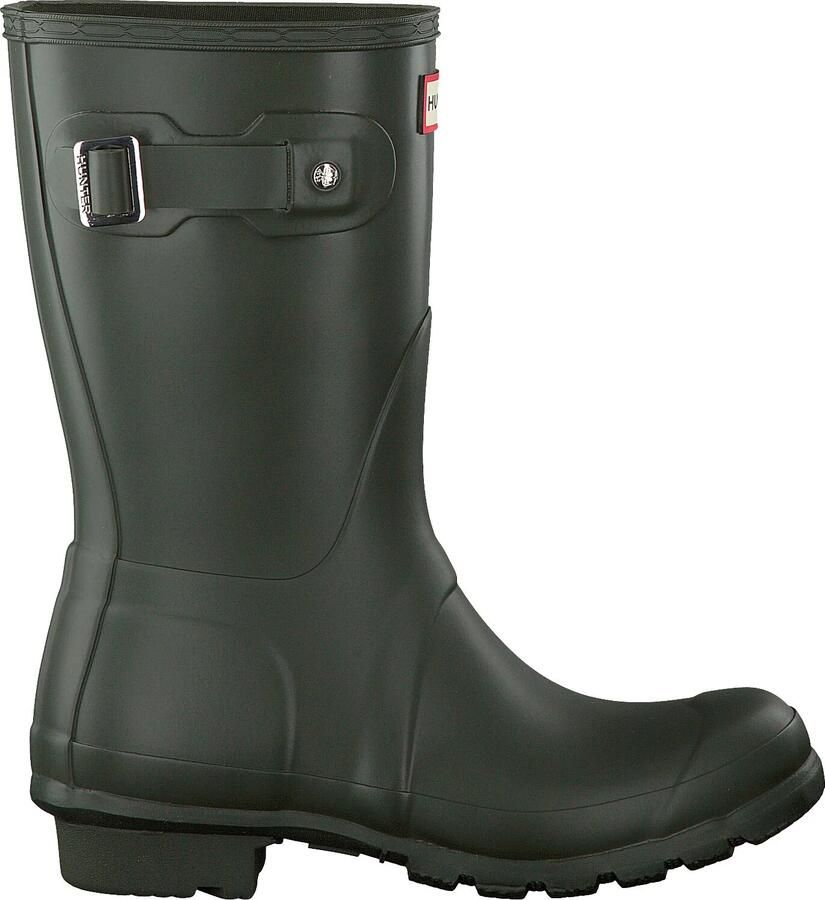 HUNTER Regenlaarzen Dames Womens Original Short Maat: 36 Materiaal: Rubber Kleur: Groen - Foto 4