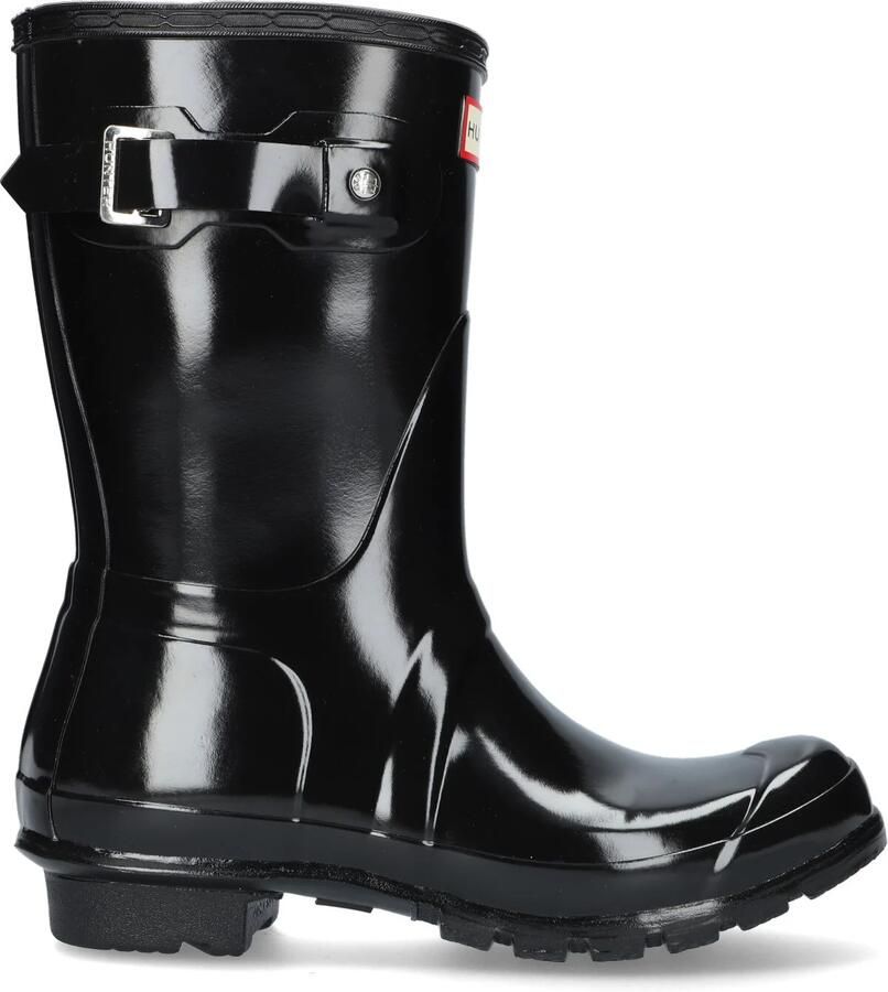 HUNTER Regenlaarzen Dames Womens Original Short Maat: 36 Materiaal: Rubber Kleur: Zwart - Foto 6