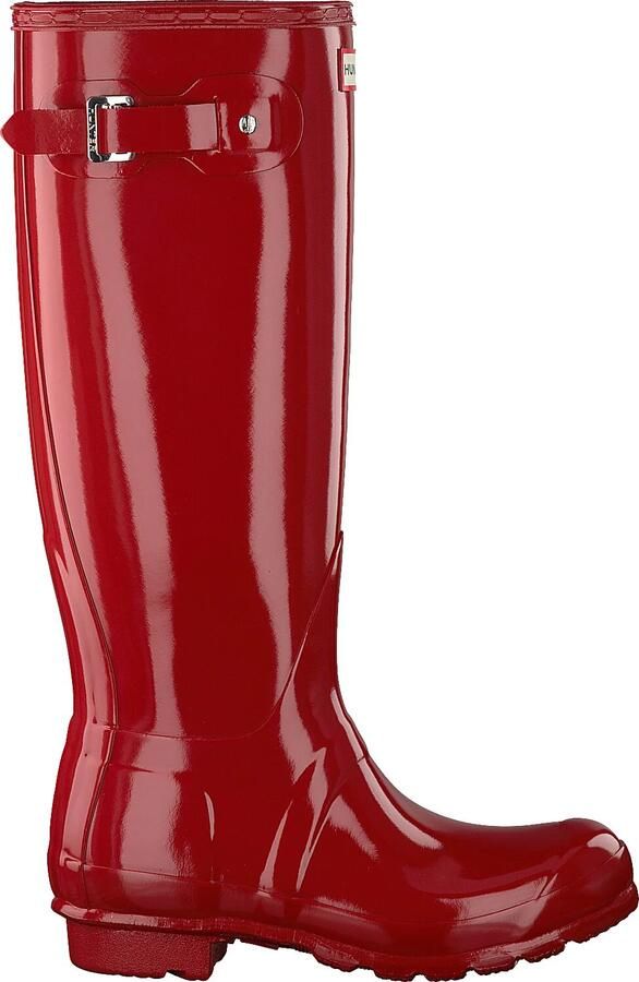 HUNTER Regenlaarzen Dames Womens Original Tall Maat: 37 Materiaal: Rubber Kleur: Rood - Foto 6