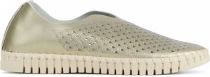 Ilse Jacobsen Instappers Dames Instapschoenen Damesschoenen Imitatieleer Tulip 3576 Goud