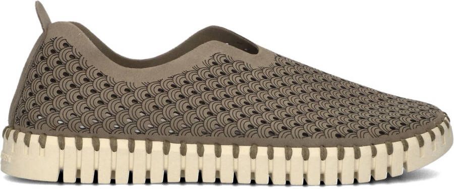 ILSE JACOBSEN Instappers Dames Tulip 3275 Maat: 38 Materiaal: Textiel Kleur: Bruin