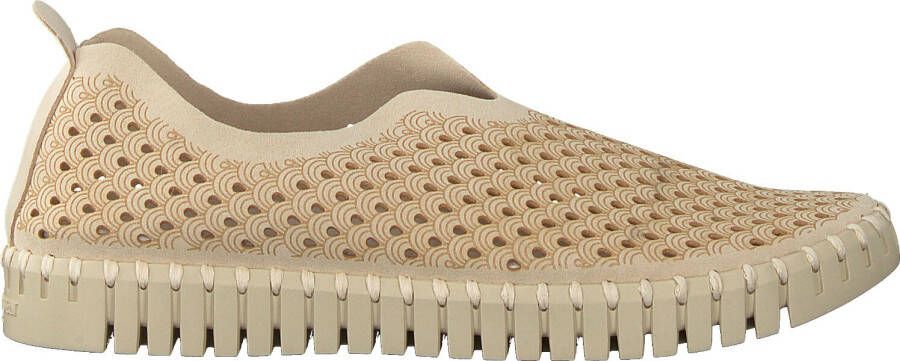 Ilse Jacobsen Instappers Dames Instapschoenen Damesschoenen Canvas Tulip3275 Gebroken wit - Foto 8