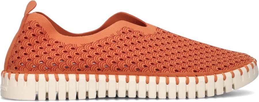 ILSE JACOBSEN Instappers Dames Tulip3275 Maat: 39 Materiaal: Textiel Kleur: Oranje