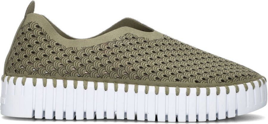 ILSE JACOBSEN Instappers Dames Tulip3373 Maat: 39 Materiaal: Textiel Kleur: Groen - Foto 12