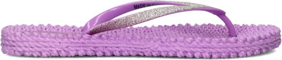 ILSE JACOBSEN Teenslippers Dames Cheerful 01 Maat: 36 Materiaal: Rubber Kleur: Paars