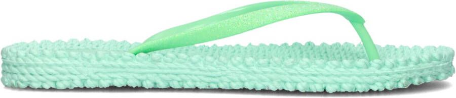 ILSE JACOBSEN Teenslippers Dames Cheerful01 Maat: 41 Materiaal: Rubber Kleur: Groen