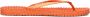 ILSE JACOBSEN Teenslippers Dames Cheerful01 Maat: 41 Materiaal: Rubber Kleur: Oranje - Thumbnail 4