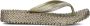 ILSE JACOBSEN Teenslippers Dames Cheerful13 Maat: 40 Materiaal: Rubber Kleur: Goud - Thumbnail 6