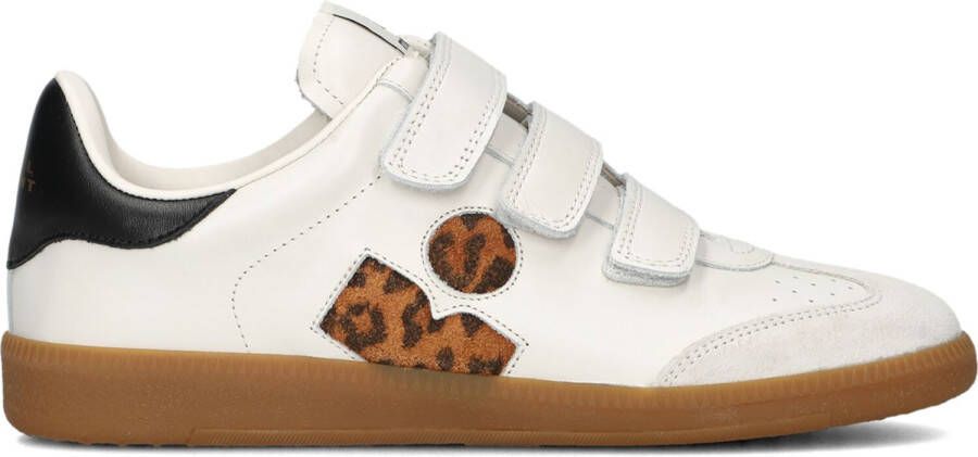 ISABEL MARANT Lage sneakers Dames Beth-gb 25abk0013fa Maat: 41 Materiaal: Leer Kleur: Ecru