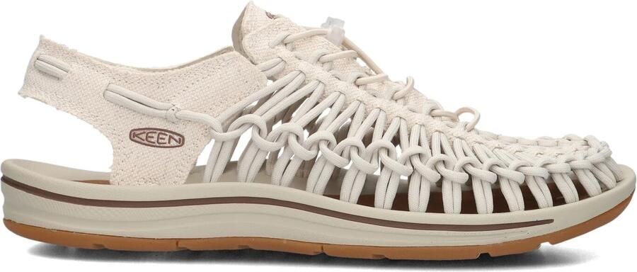 KEEN Lage Sneakers Heren Uneek Canvas M Maat: 46 Materiaal: Textiel Kleur: Beige - Foto 2