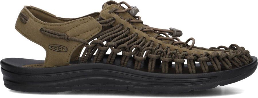 KEEN Sandalen Heren Uneek M Maat: 41 Materiaal: Suède Kleur: Groen - Foto 2
