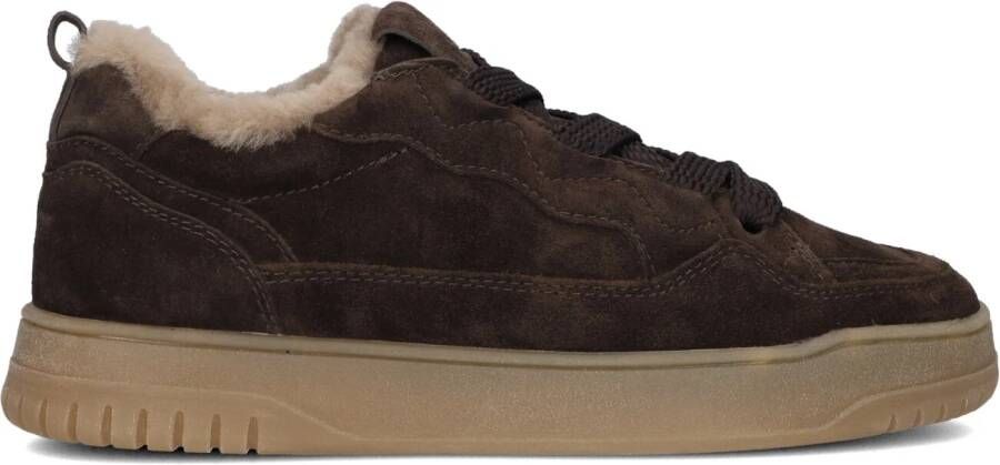 KENNEL & SCHMENGER Lage Sneakers Dames 16760 Maat: 37 Materiaal: Suède Kleur: Bruin