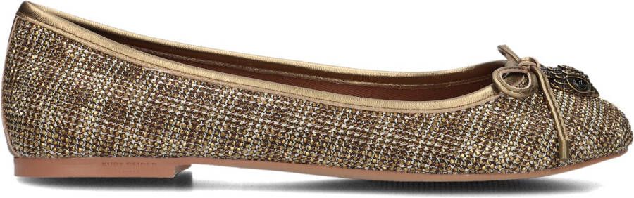 KURT GEIGER LONDON Ballerina Dames Eagle Ballerina Maat: 37 Kleur: Beige