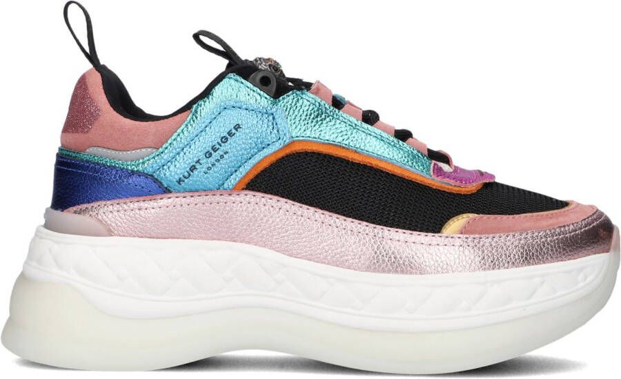 KURT GEIGER LONDON Lage Sneakers Dames Kensington Pump Sneaker Maat: 39 Materiaal: Leer