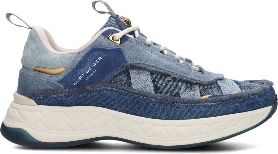 KURT GEIGER LONDON Lage Sneakers Dames Kensington Sneaker Maat: 36 Materiaal: Suède Kleur: Blauw - Foto 3