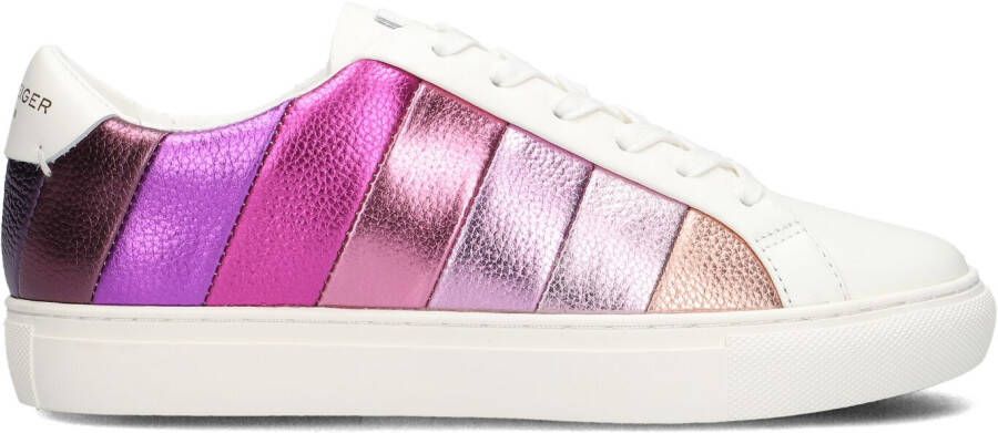 KURT GEIGER LONDON Lage Sneakers Dames Lane Stripe Maat: 35 Materiaal: Leer Kleur: Wit