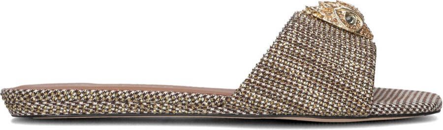 KURT GEIGER LONDON Slippers Dames Kensington Flat Maat: 42 Materiaal: Textiel Kleur: Beige - Foto 8