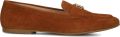 LAUREN RALPH LAUREN Loafers Dames Averi Iii Flats Suède Cognac - Bruin